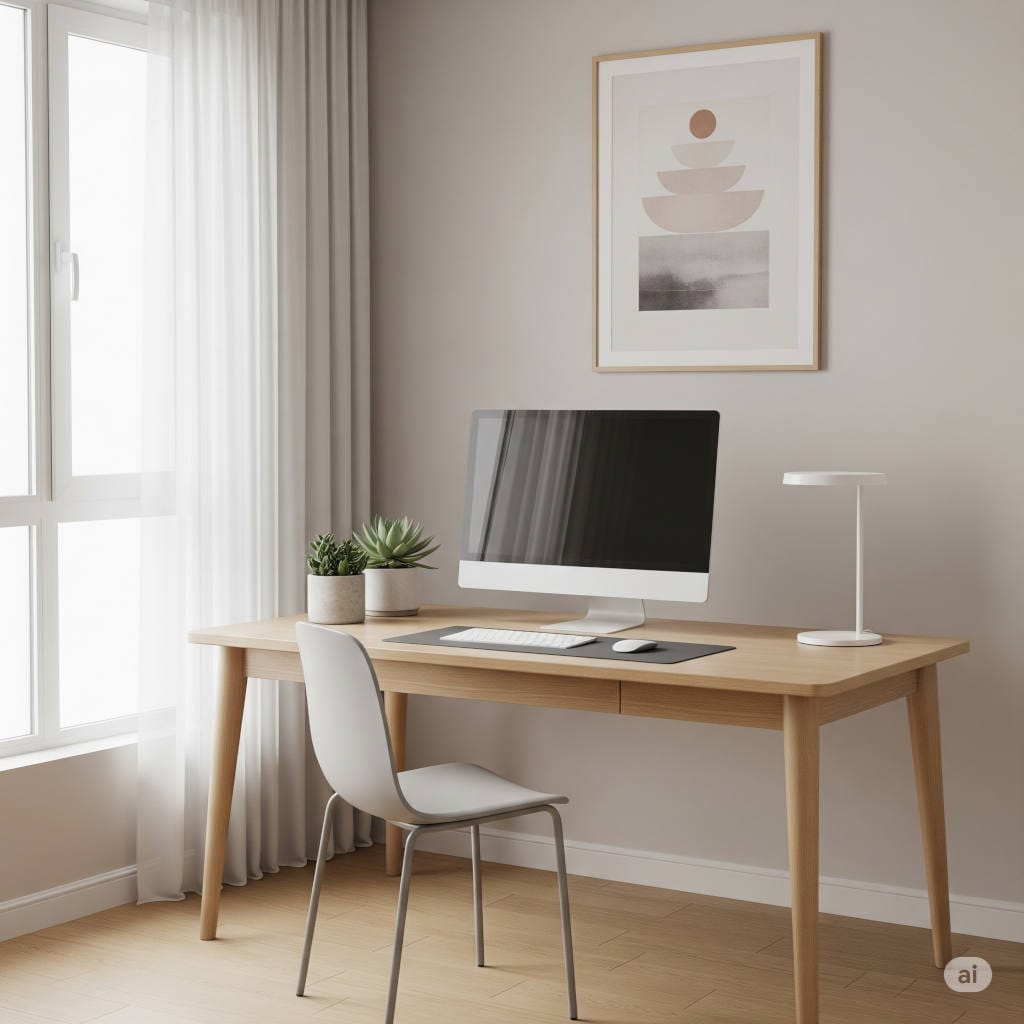 How to Build a Minimalist Home Office in 2025