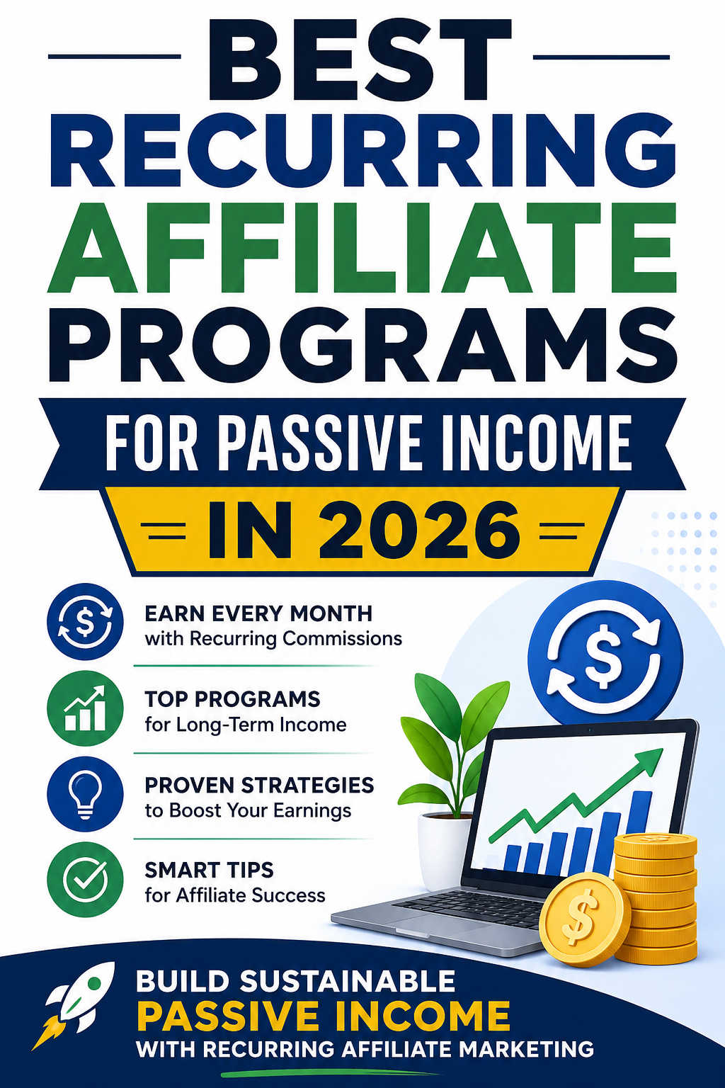 Best Recurring Affiliate Programs for Passive Income in 2026
